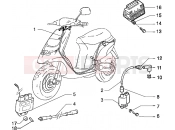 PIAGGIO Typhoon 125 2T Electrical devices