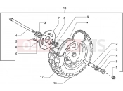 PIAGGIO Typhoon 125 2T Front wheel