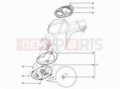 PIAGGIO Typhoon 125 4T 2V Meter combination - Cruscotto