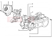 PIAGGIO ékszíjfedél