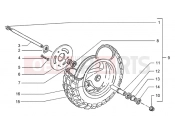 FRONT WHEEL - Piaggio Typhoon 50 (U.S.A.)