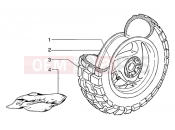 REAR WHEEL - Piaggio Typhoon 50 (U.S.A.)