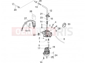 PIAGGIO Typhoon 50 2T Carburetor's components