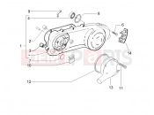 PIAGGIO Typhoon 50 2T Crankcase cover - Crankcase cooling