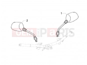 PIAGGIO Typhoon 50 2T (ZAPC290) Driving mirror/s