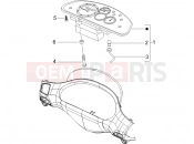 PIAGGIO Typhoon 50 2T (ZAPC290) Meter combination - Cruscotto