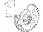 PIAGGIO Typhoon 50 2T (ZAPC290) Rear wheel