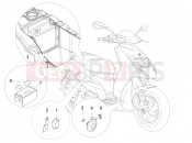 PIAGGIO Typhoon 50 2T (LBMC501) Remote control switches - Battery - Horn