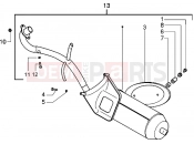 PIAGGIO catalytic silencer