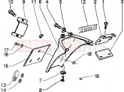 PIAGGIO Rear protection