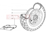 PIAGGIO Rear wheel