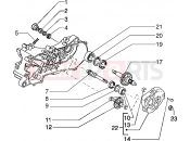PIAGGIO Rear wheel shaft