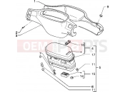 PIAGGIO Speedometers kms.-Handlebar covers