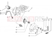PIAGGIO Starting motor-starter lever