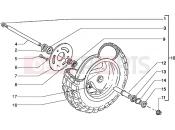 PIAGGIO Typhoon 50 X 2T Front wheel