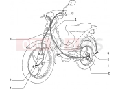 PIAGGIO bowdenek