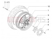 PIAGGIO X Evo 400 Rear wheel