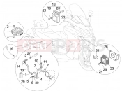 PIAGGIO X Evo 400 Voltage Regulators - Electronic Control Units (ecu) - H.T. Coil