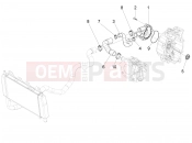 PIAGGIO X10 125 4V I.E. Cooler pump
