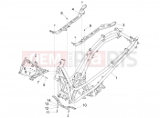 PIAGGIO X10 125 4V I.E. Frame/bodywork
