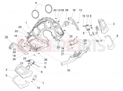 PIAGGIO X10 125 4V I.E. Front covers - Mudflaps