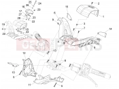PIAGGIO X10 125 4V I.E. Handlebars coverages