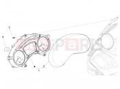PIAGGIO X10 125 4V I.E. Meter combination - Cruscotto