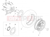 PIAGGIO X10 125 4V I.E. Rear wheel