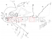 Brakes pipes - Calipers (ABS) - Piaggio X10 350 4V I.E. 2012