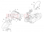 PIAGGIO X10 350 4V I.E. Wheel huosing - Mudguard
