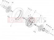 PIAGGIO X10 350 4V I.E. Front wheel