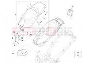 PIAGGIO X10 350 4V I.E. Saddle/seats