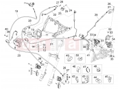 Brakes pipes - Calipers (ABS) - Piaggio X10 500 4V I.E. 2012