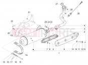 Silencer - Piaggio X10 500 4V I.E. 2012