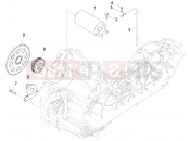 Stater - Electric starter - Piaggio X10 500 4V I.E. 2012