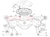 PIAGGIO Electrical device-Speedometers Kms.