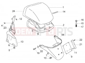 PIAGGIO Rear coverings