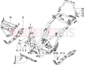 PIAGGIO X8 200 Frame/bodywork