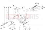 Handlebars - Master cil. - Piaggio X8 250 ie 2005
