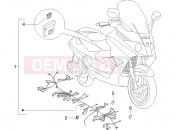 Main cable harness - Piaggio X8 250 ie 2006