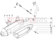 Silencer - Piaggio X8 250 ie 2006