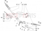 Handlebars - Master cil. - Piaggio X8 400 ie 2008