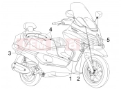 Transmissions - Piaggio X8 400 ie 2008