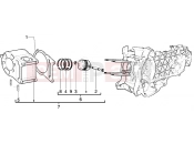 PIAGGIO Cylinder-piston-wrist pin, assy