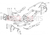 PIAGGIO X9 125 Evolution Chassis