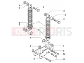 PIAGGIO X9 125 Evolution Dampers