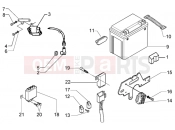 PIAGGIO X9 125 Evolution Electrical device-battery
