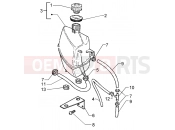 PIAGGIO X9 125 Evolution Expansion tank