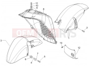 PIAGGIO X9 125 Evolution Wheel huosing - Mudguard