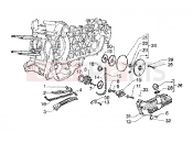 PIAGGIO Pump group-oil pan
